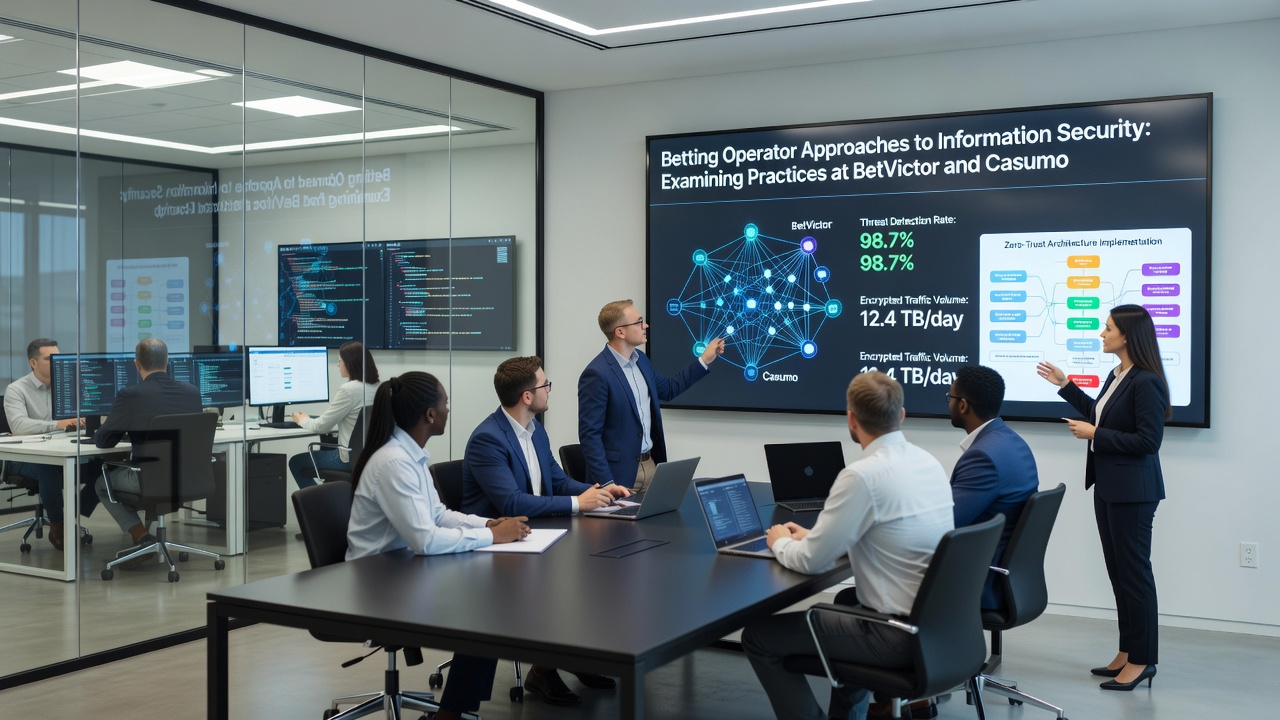 Security monitoring dashboards used by betting operators to track real-time threats